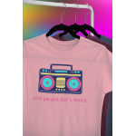 Cool people don't dance - Dámské tričko - Růžová M