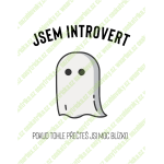 Jsem introvert - Dámské tričko - Oranžová S