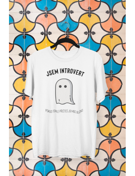 Jsem introvert - Dámské tričko - Bílá M