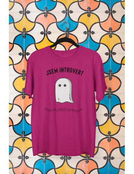 Jsem introvert - Dámské tričko - Oranžová