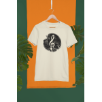 Houslový klíč - Dámské tričko - Natural XL