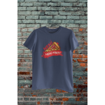Není pizza, není párty - Dámské tričko - Denim XL