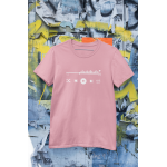 Přehrávač - Dámské tričko - Růžová S