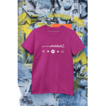 Přehrávač - Dámské tričko - Fuchsia M