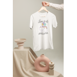 Time to be unicorn - Dámské tričko - Bílá XL