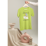 Time to be unicorn - Dámské tričko - Apple green S