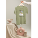 Time to be unicorn - Dámské tričko - Khaki M