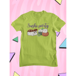 Sushi párty - Dámské tričko - Apple green XXL