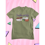 Sushi párty - Dámské tričko - Khaki XXL