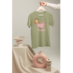 Čajenka - Dámské tričko - Khaki XL