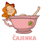 Čajenka - Dámské tričko - Fuchsia S