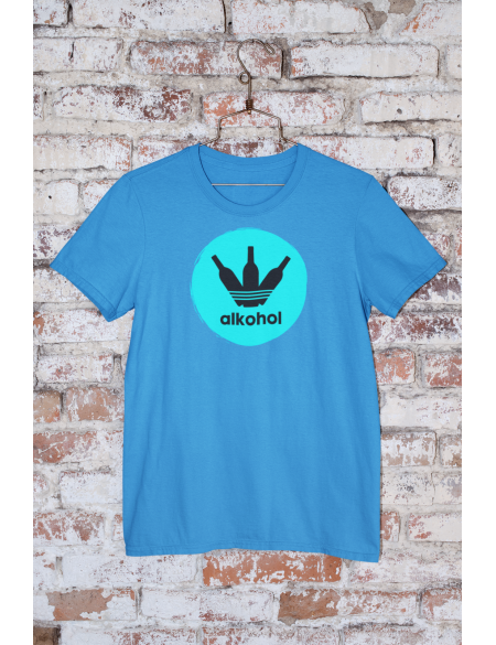 Alkohol parody - Modrá Aqua XXL